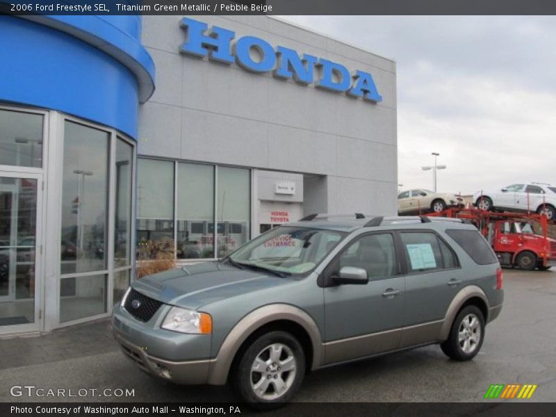 Titanium Green Metallic / Pebble Beige 2006 Ford Freestyle SEL