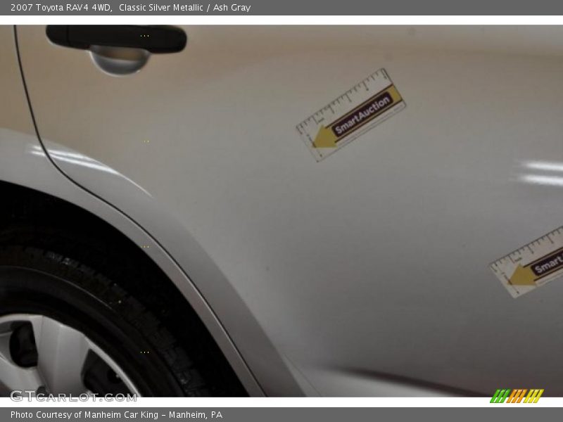 Classic Silver Metallic / Ash Gray 2007 Toyota RAV4 4WD
