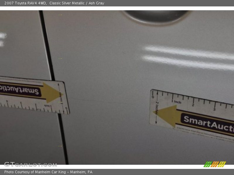 Classic Silver Metallic / Ash Gray 2007 Toyota RAV4 4WD