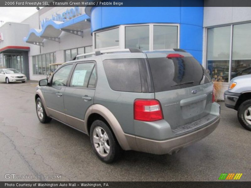 Titanium Green Metallic / Pebble Beige 2006 Ford Freestyle SEL