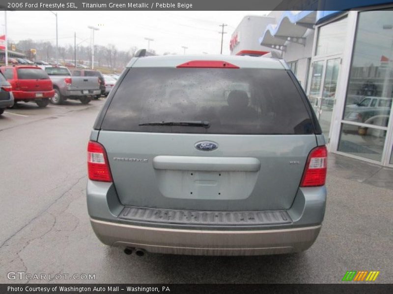 Titanium Green Metallic / Pebble Beige 2006 Ford Freestyle SEL
