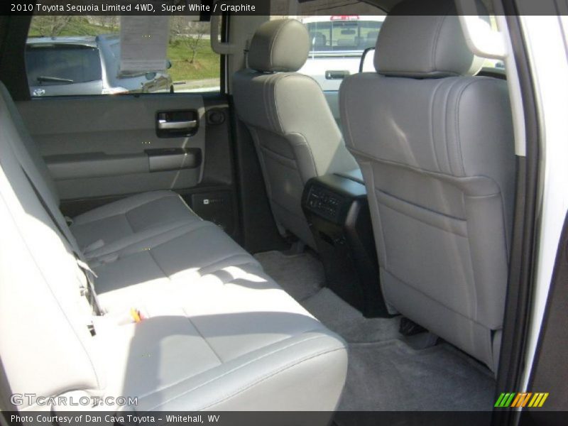 Super White / Graphite 2010 Toyota Sequoia Limited 4WD