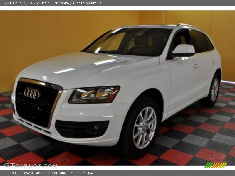 Ibis White / Cinnamon Brown 2010 Audi Q5 3.2 quattro