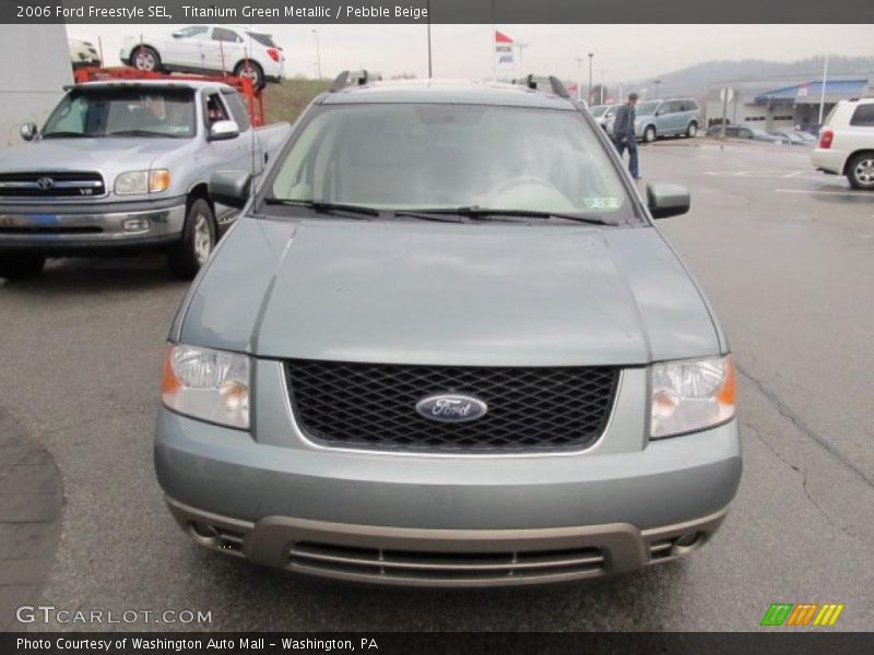 Titanium Green Metallic / Pebble Beige 2006 Ford Freestyle SEL