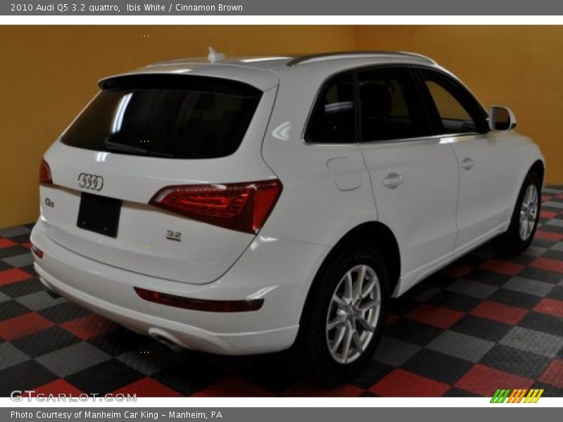 Ibis White / Cinnamon Brown 2010 Audi Q5 3.2 quattro