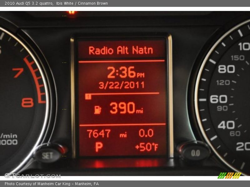 Ibis White / Cinnamon Brown 2010 Audi Q5 3.2 quattro