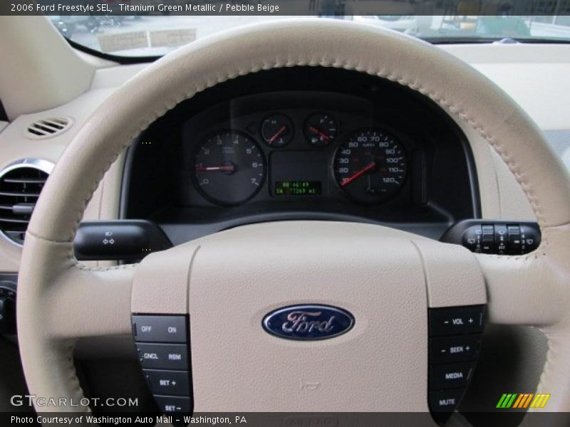 Titanium Green Metallic / Pebble Beige 2006 Ford Freestyle SEL