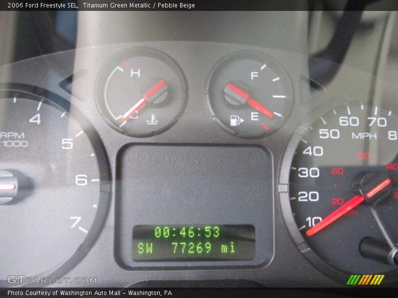 Titanium Green Metallic / Pebble Beige 2006 Ford Freestyle SEL