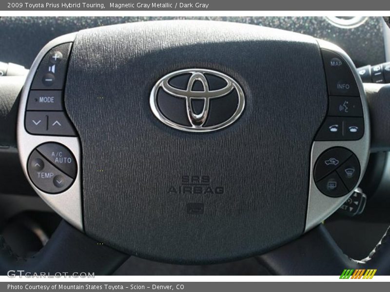 Magnetic Gray Metallic / Dark Gray 2009 Toyota Prius Hybrid Touring