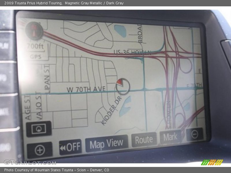 Magnetic Gray Metallic / Dark Gray 2009 Toyota Prius Hybrid Touring