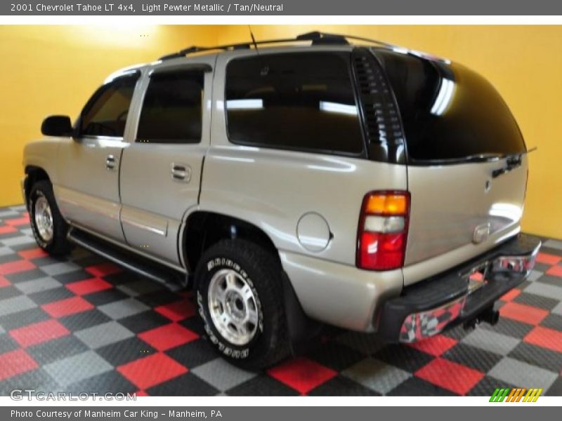 Light Pewter Metallic / Tan/Neutral 2001 Chevrolet Tahoe LT 4x4