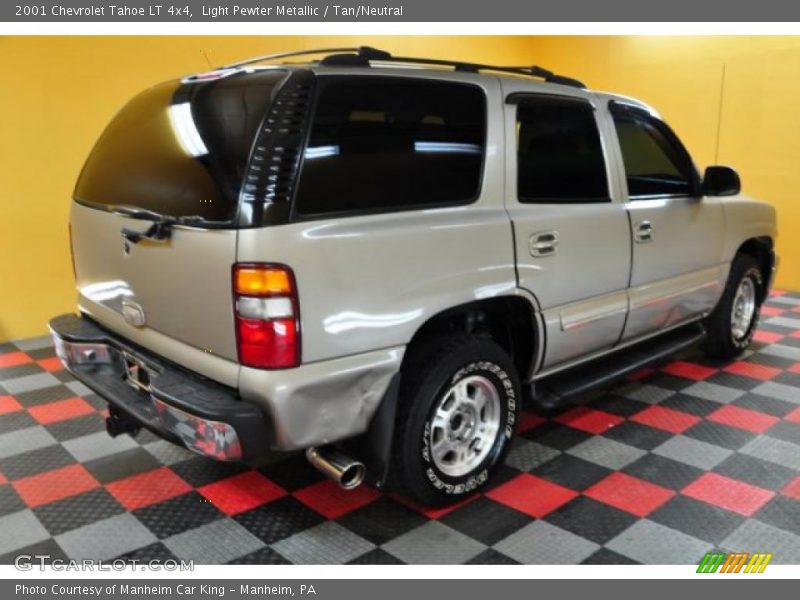 Light Pewter Metallic / Tan/Neutral 2001 Chevrolet Tahoe LT 4x4