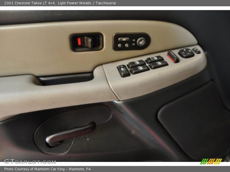 Light Pewter Metallic / Tan/Neutral 2001 Chevrolet Tahoe LT 4x4