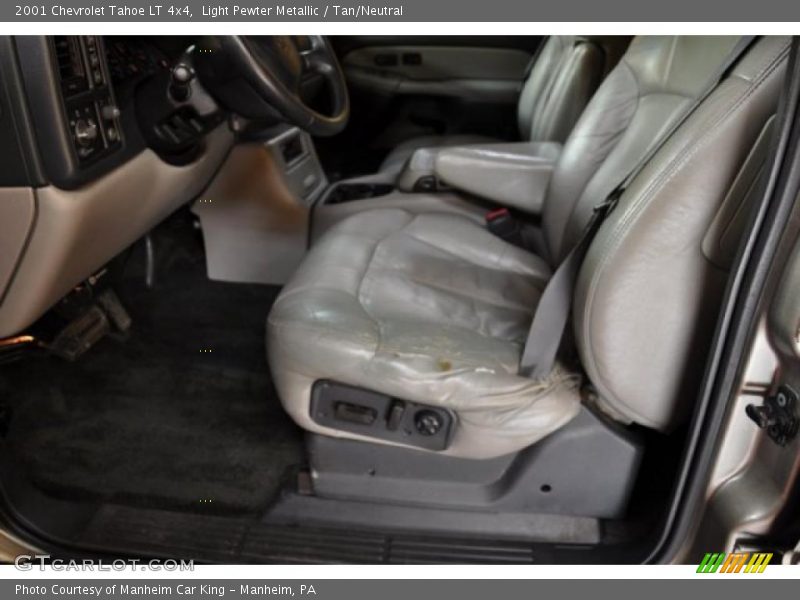 Light Pewter Metallic / Tan/Neutral 2001 Chevrolet Tahoe LT 4x4