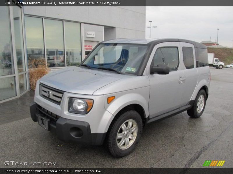 Alabaster Silver Metallic / Gray/Black 2008 Honda Element EX AWD