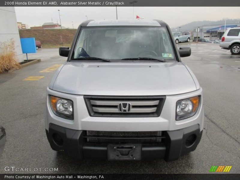 Alabaster Silver Metallic / Gray/Black 2008 Honda Element EX AWD