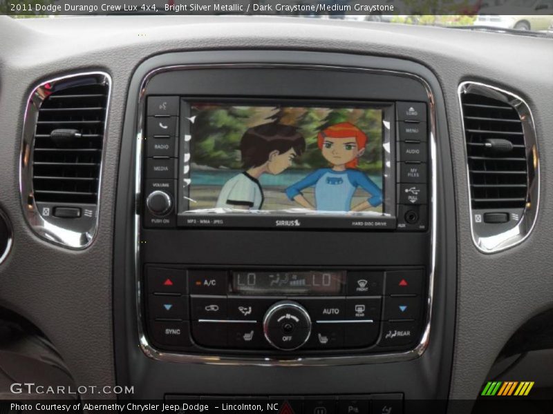 Controls of 2011 Durango Crew Lux 4x4