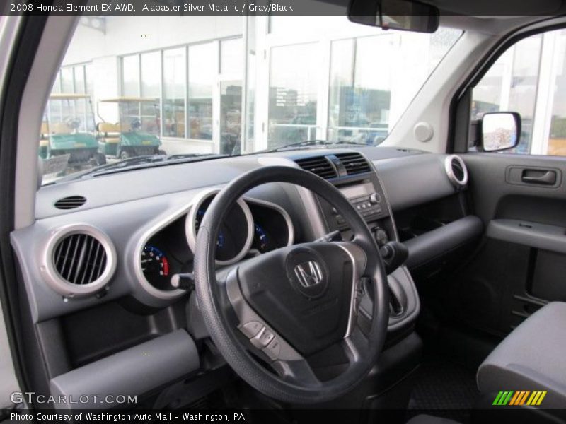 Alabaster Silver Metallic / Gray/Black 2008 Honda Element EX AWD