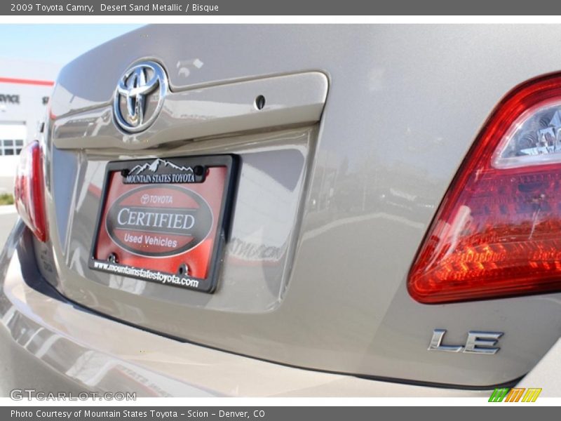 Desert Sand Metallic / Bisque 2009 Toyota Camry