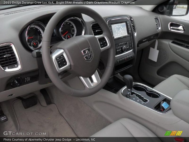  2011 Durango Crew Lux 4x4 Dark Graystone/Medium Graystone Interior