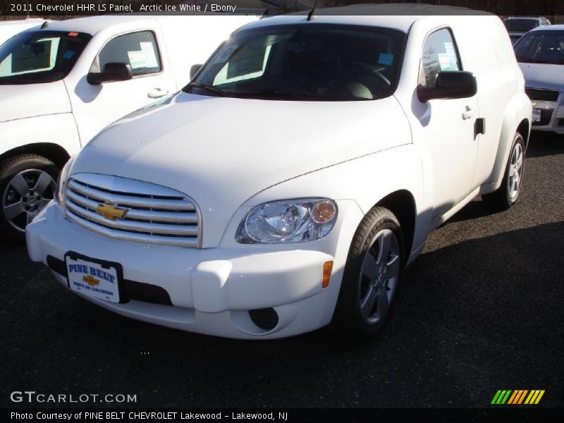 Arctic Ice White / Ebony 2011 Chevrolet HHR LS Panel