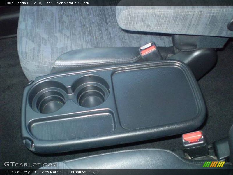Satin Silver Metallic / Black 2004 Honda CR-V LX
