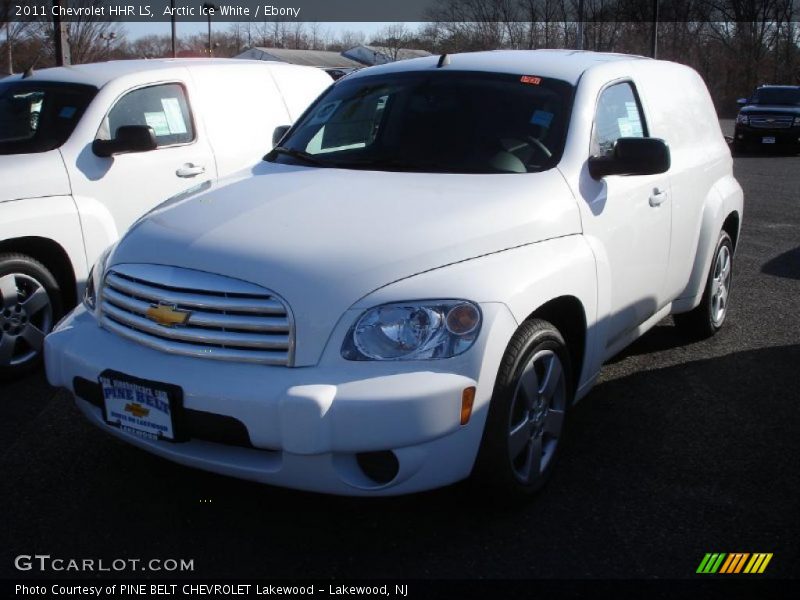 Arctic Ice White / Ebony 2011 Chevrolet HHR LS
