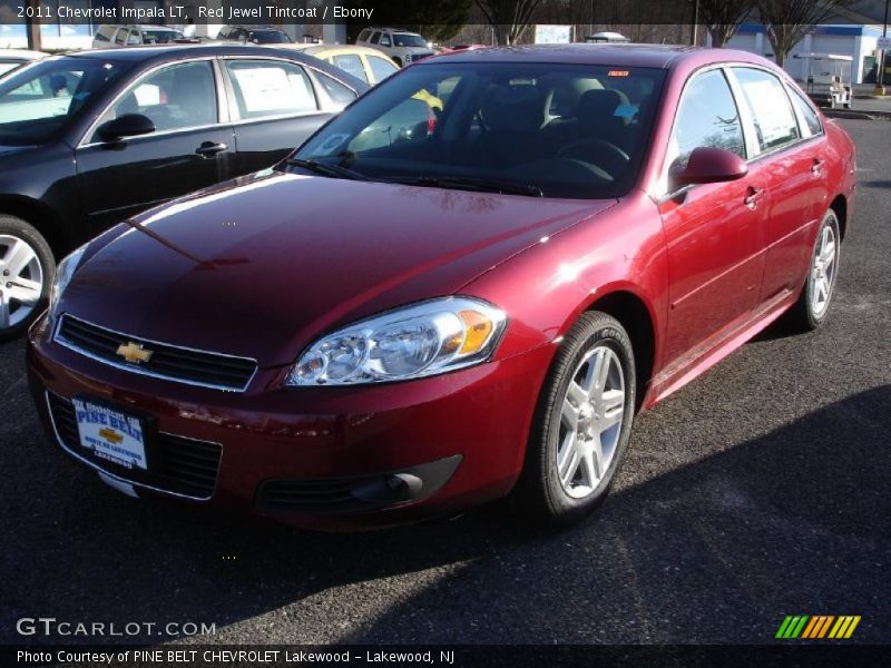 Red Jewel Tintcoat / Ebony 2011 Chevrolet Impala LT