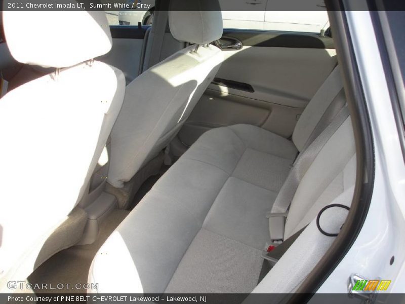 Summit White / Gray 2011 Chevrolet Impala LT