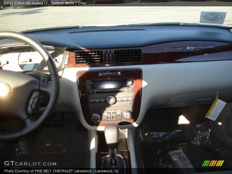 Summit White / Gray 2011 Chevrolet Impala LT