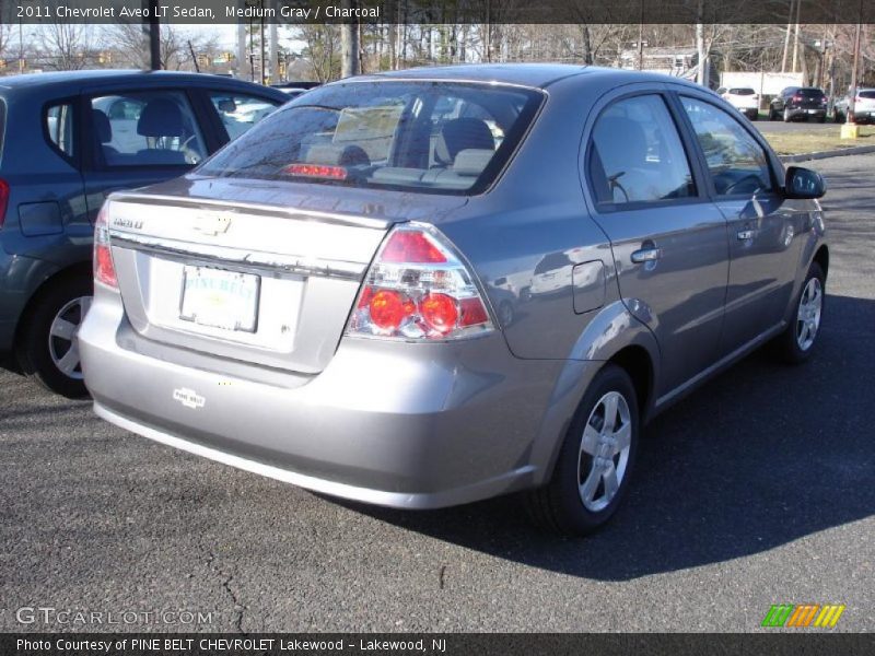 Medium Gray / Charcoal 2011 Chevrolet Aveo LT Sedan