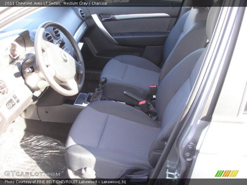 Medium Gray / Charcoal 2011 Chevrolet Aveo LT Sedan