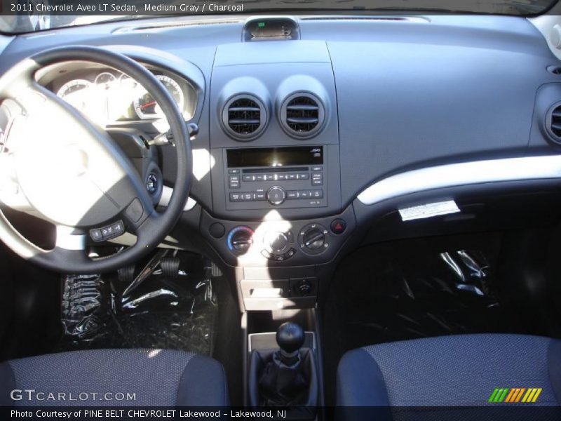 Medium Gray / Charcoal 2011 Chevrolet Aveo LT Sedan