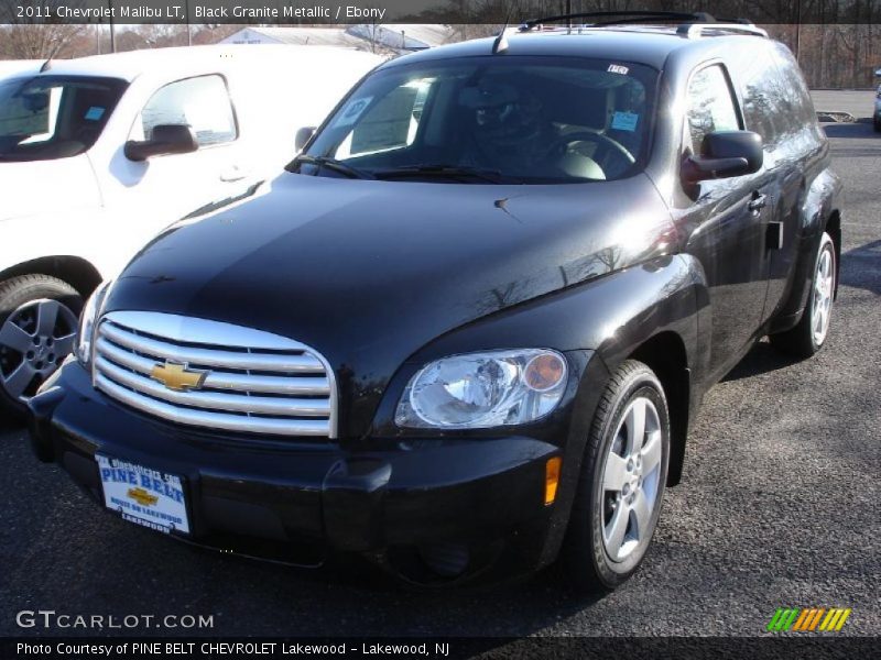 Black Granite Metallic / Ebony 2011 Chevrolet Malibu LT