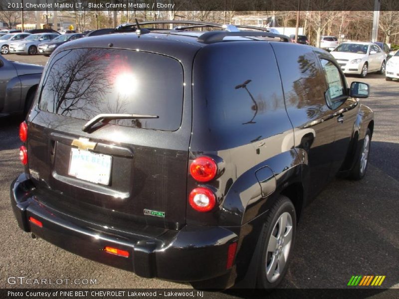 Black Granite Metallic / Ebony 2011 Chevrolet Malibu LT