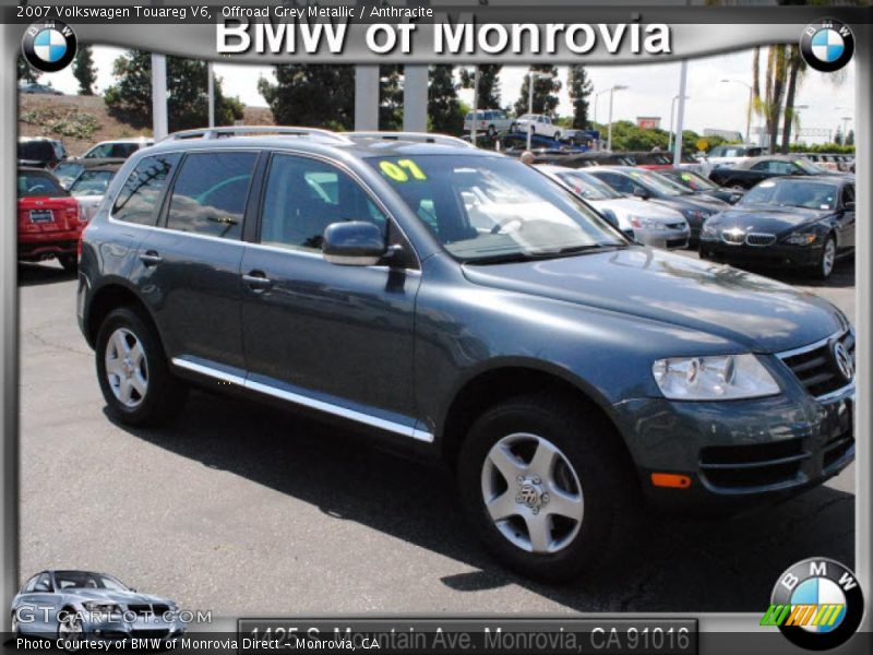 Offroad Grey Metallic / Anthracite 2007 Volkswagen Touareg V6
