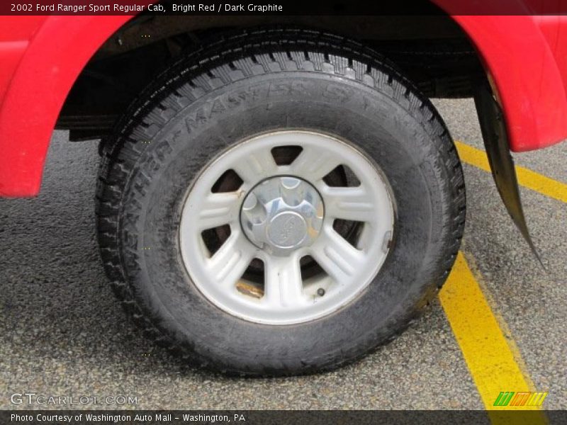 Bright Red / Dark Graphite 2002 Ford Ranger Sport Regular Cab