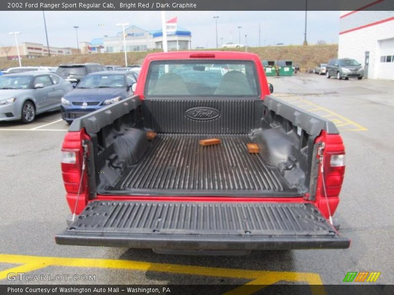 Bright Red / Dark Graphite 2002 Ford Ranger Sport Regular Cab