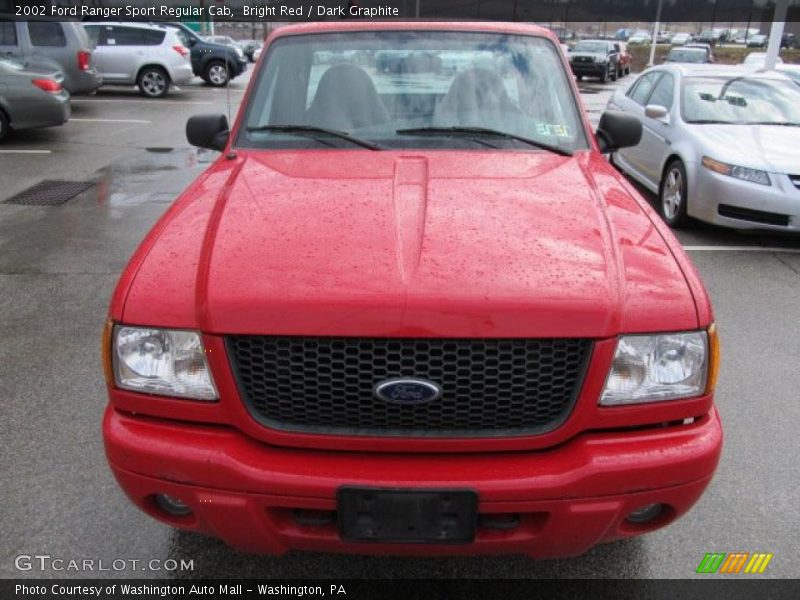 Bright Red / Dark Graphite 2002 Ford Ranger Sport Regular Cab