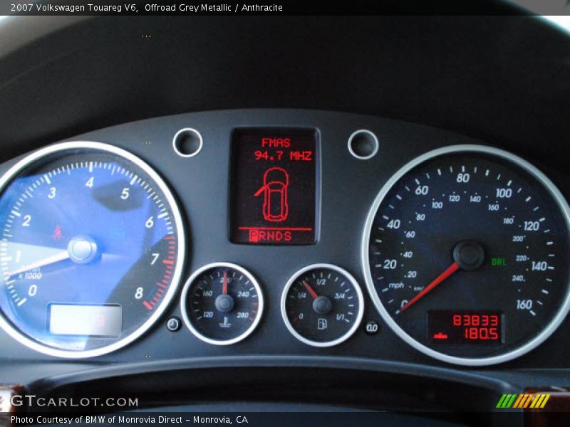 Offroad Grey Metallic / Anthracite 2007 Volkswagen Touareg V6