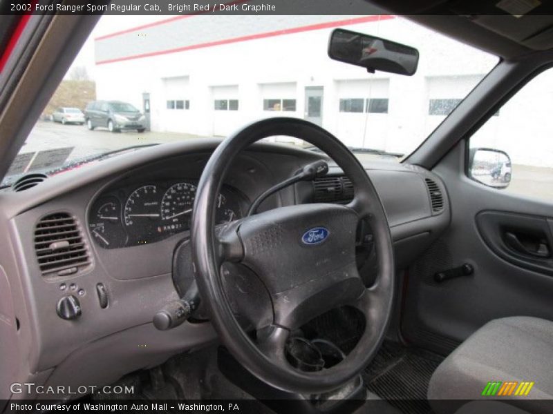 Bright Red / Dark Graphite 2002 Ford Ranger Sport Regular Cab