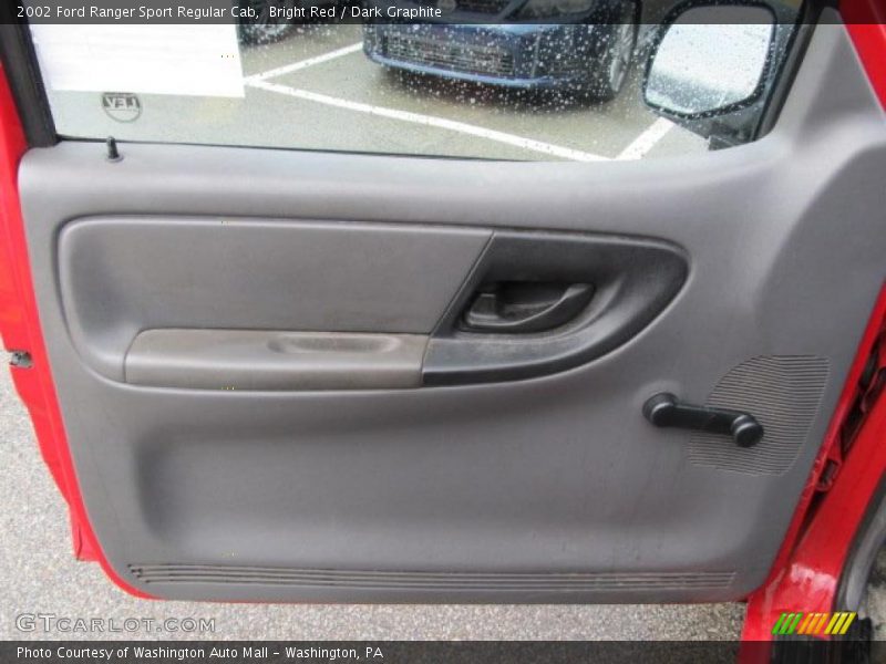 Bright Red / Dark Graphite 2002 Ford Ranger Sport Regular Cab