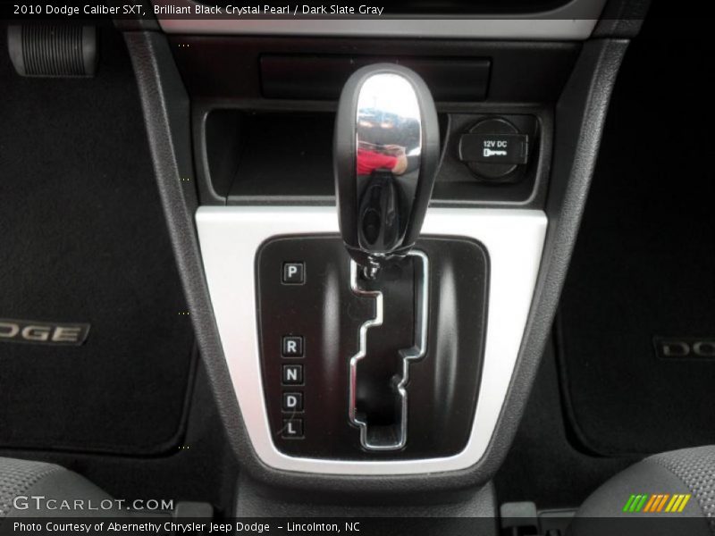 Brilliant Black Crystal Pearl / Dark Slate Gray 2010 Dodge Caliber SXT