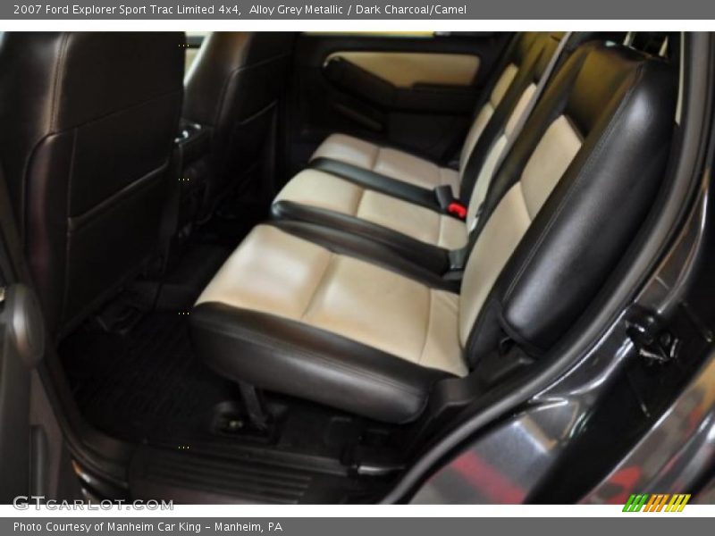 Alloy Grey Metallic / Dark Charcoal/Camel 2007 Ford Explorer Sport Trac Limited 4x4