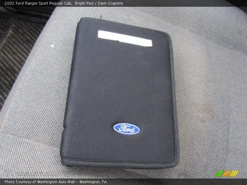 Bright Red / Dark Graphite 2002 Ford Ranger Sport Regular Cab