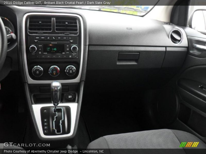 Brilliant Black Crystal Pearl / Dark Slate Gray 2010 Dodge Caliber SXT