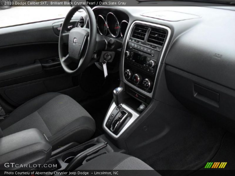 Brilliant Black Crystal Pearl / Dark Slate Gray 2010 Dodge Caliber SXT