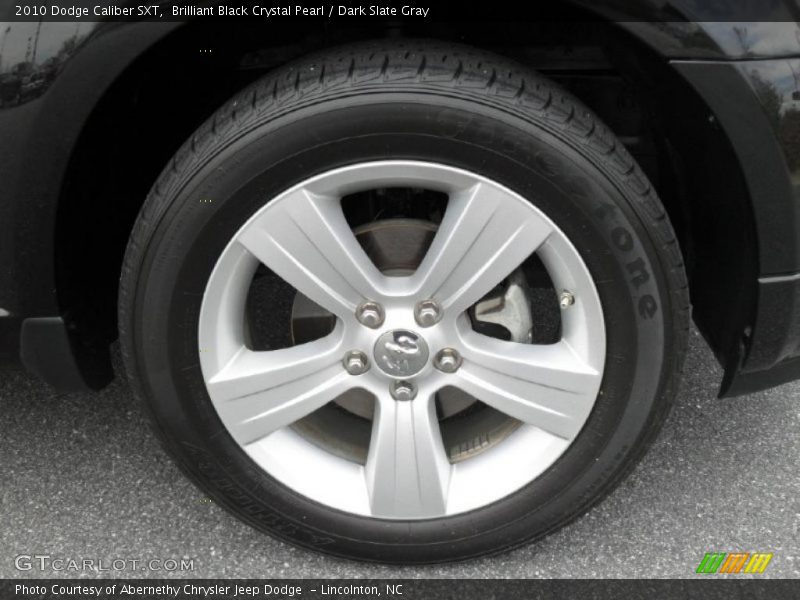 Brilliant Black Crystal Pearl / Dark Slate Gray 2010 Dodge Caliber SXT