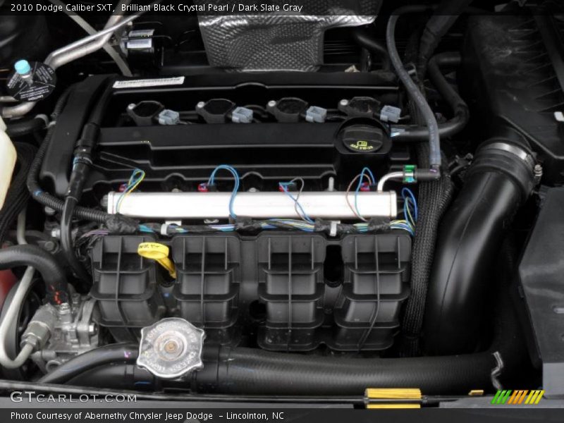 Brilliant Black Crystal Pearl / Dark Slate Gray 2010 Dodge Caliber SXT