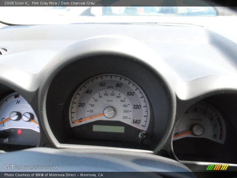 Flint Gray Mica / Dark Charcoal Gray 2008 Scion tC